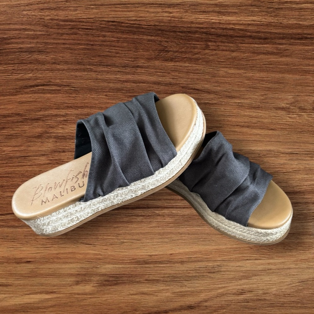 Blowfish Marshlo Wedge Sandals USED ONCE 7M